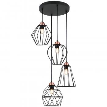 IL2001-4P-05 BK ROSE GD светильник потолочный
