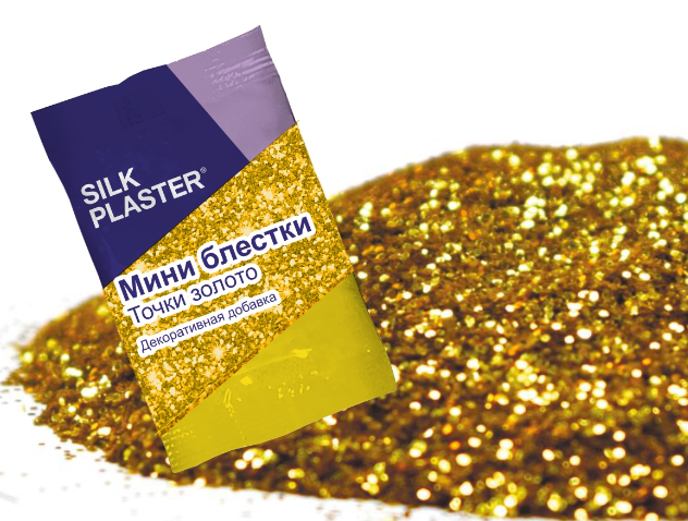 МИНИ блеск золото точки