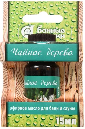 Масло Чайное дерево 15 мл., Банные штучки