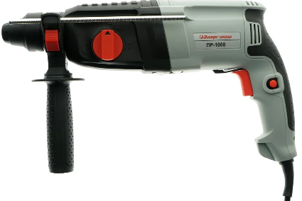 Перфоратор  1000Вт ПР-1000 Энергомаш ( 3-х режим, 870 об/мин, 4850 уд/мин) КЕЙС *1/3