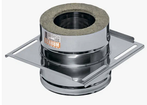 Площадка Феррум монтажная (439 + нерж.), ф115/200, по воде