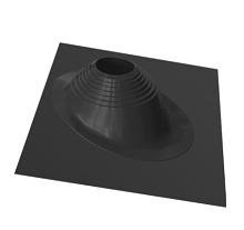 Проходник "Мастер флеш" RES угловой № 1  черный (силикон, 75-200)    *1/10