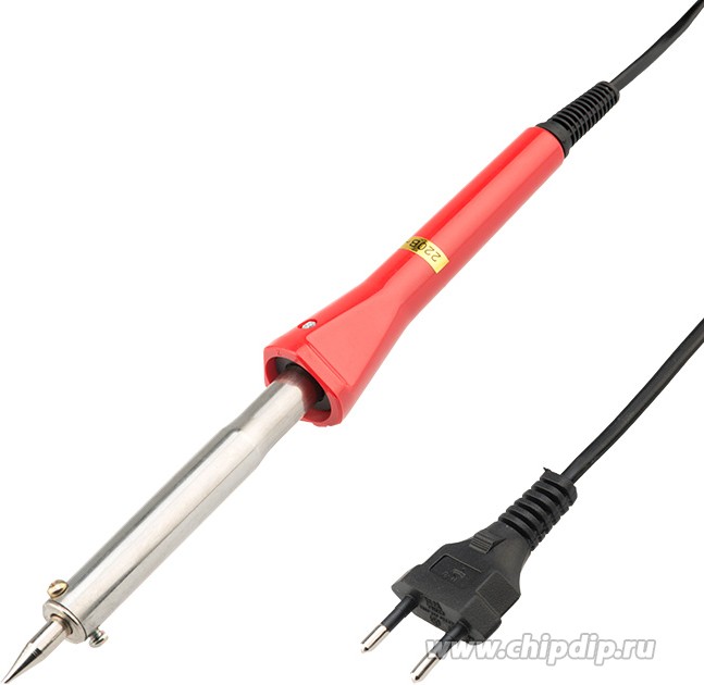 Паяльник 80Вт/220V, с керам. нагревателем, долговечное жало  PROconnect, 12-0125-4