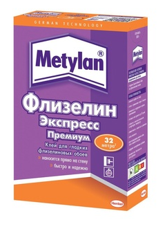 Обойный клей "Метилан Флизелин Экспресс Премиум" 285 г 2198927 (Хенкель)*1/18