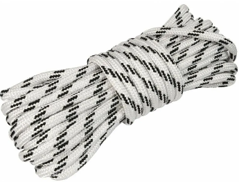 Веревка хоз. 012 d=12мм 10м ПП (9+12)-прядн. с сердечн. (двухслойн),  цветная