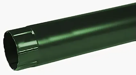 Труба соединительная D90, L=1 м Grande Line (RAL 6005 - темно-зеленый)