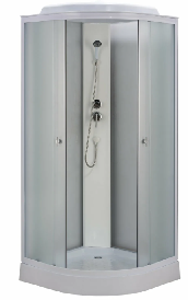 Душ.каб.900*900*2100 выс.акр.поддон,мат.ст. руч и троп душ NG-8308-14