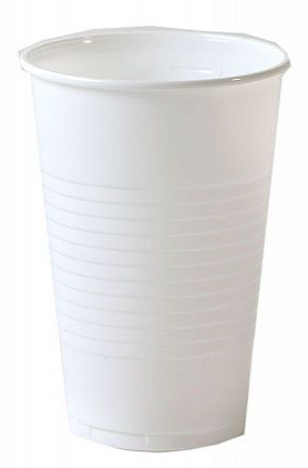 Одноразовый стакан 0,2л белый