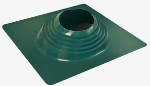 Проходник "Мастер флеш" RES прямой № 8  зеленый (силикон, 178-330)    *1/10