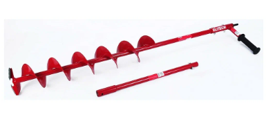 ELITECH 1820.117500 Ледобур для дрели-шуруповерта (Ø130мм, L-1100мм, HEX, удлинитель 500мм, ручка