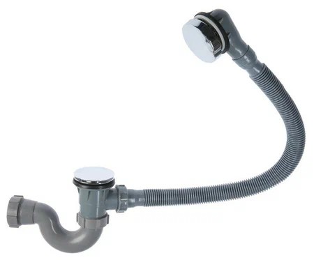 Обвязка для ванны, автомат(клик-клак), пластик/металл BAS0270P(А)