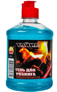 Средство для розжига "Тайна"   0,5л. Гель (Вершина)  *20