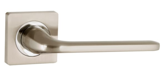 Ручка раздельная DROID ZQ SN/CP-3 матовый никель/хром