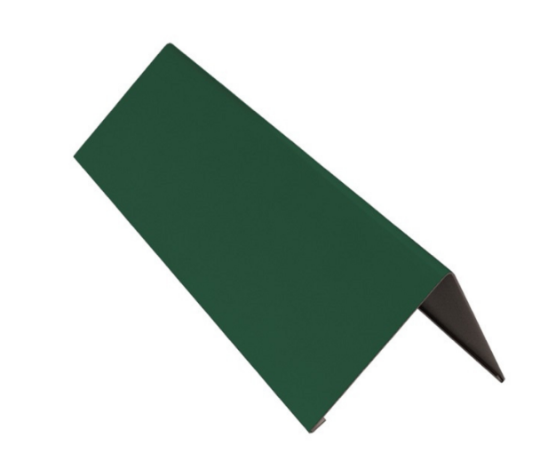 Конек угловой 150х150 мм, L=2м, Зеленый мох