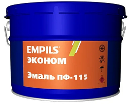 Эмаль EMPILS "Эконом" голубая (барабан 10 кг) (Ростов-на-Дону)*1