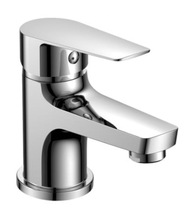 Смеситель для умыв одноручный монолит хром ROSSINKA S35-11