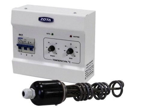 Комплект для подключения ТЭНБ к котлам ZOTA 6,0 кВт (ПУ, кабель соединительный, ТЭНБ)