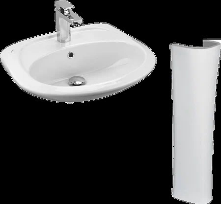 Умывальник с пьедесталом БРИЗ 50