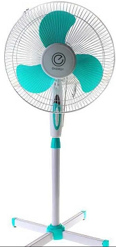 Вентилятор напол. ENERGY EN-1659 (030362) (40 Вт, 40см, 3 скор) Бело-Зеленый