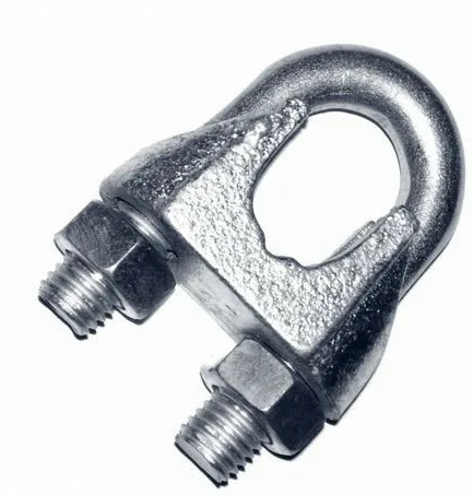 Зажим для троса одинарный оцин. 3 мм