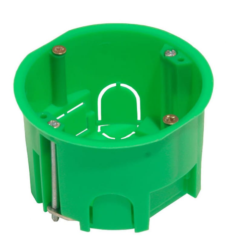 Коробка уст. СП 68х45 для г/к  с метал. липками HEGEL КУ1202