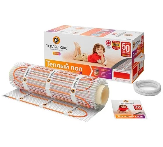 Мат нагревательн 320 Вт/2,0 кв.м Tropix МНН Теплолюкс 100035712800