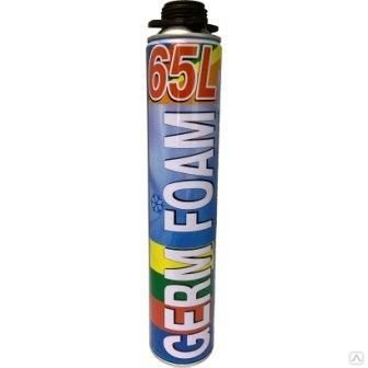 Монтажная пена професс.. "GERM FOAM 65" 750 ml /12 К 800гр. быт+профи (универсальная)