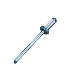 Заклепки вытяжные комбинированные, алюминий-сталь 3,2 х 8 100шт Фасовка