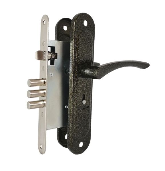 Д-град Зенит ЗВ9.009/17 медь, м/о 55 мм 4кл. Замок врезной с/руч. (10) НОВИНКА