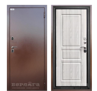Стальная дверь: Берлога Сибирь 3К Термо (2050*870, правая)