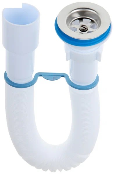 G116 Гофросифон удлиненный МИНИ Элит 1 1/2"х40/50 L=1200 30986343 ВИР /1шт/уп