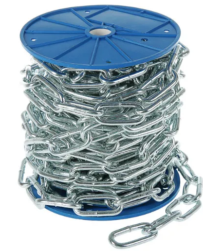 М4 Цепь сварная длиннозвенная, оцинкованная, DIN 763