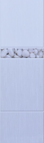 Панель пласт. "Новита" Мадлен Сильвер (Добор) 2,7*0,25