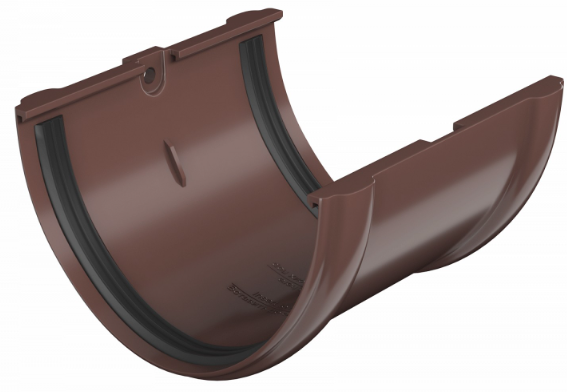 Соединитель желобов Шоколад