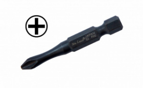 Бита Mr.Logo S2 PH2*50 мм магнитная Torsion (черная)