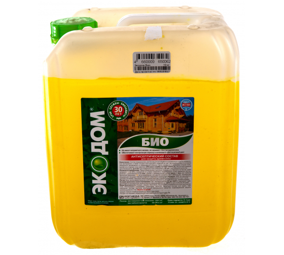 ЭкоДом Био состав антисептический 10,0 кг (Москва) *1/60