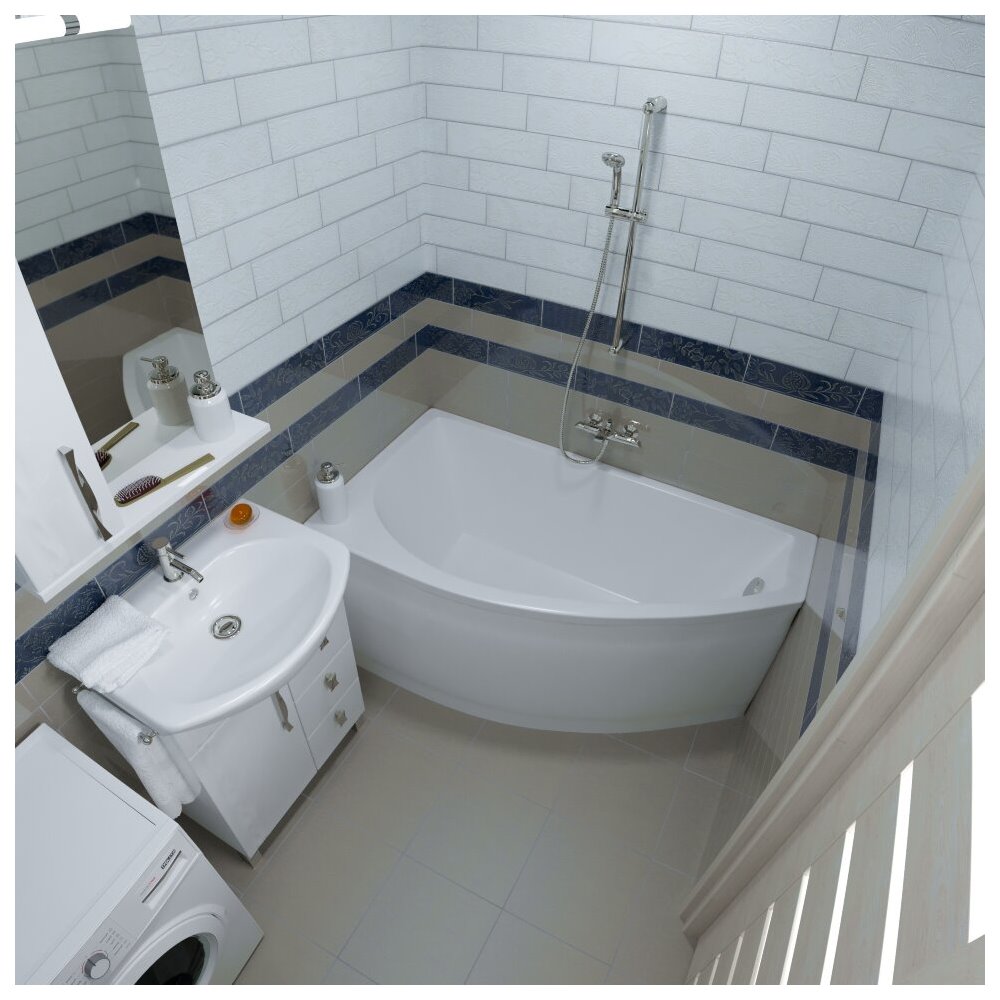 Ванна Бэлла-правая 1400х750х350