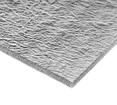 Теплоизоляция для бань и саун Полизол 5мм ЛФ (фольгированный ширина 1м)  *30м2