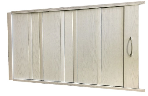 Дверь раздвижная Антресольная, Серый ясень