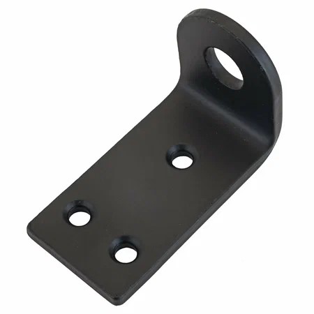 Домарт Проушина усиленная угловая 80*45*40  (толщ. 5мм)  б/п  d 15мм (50)