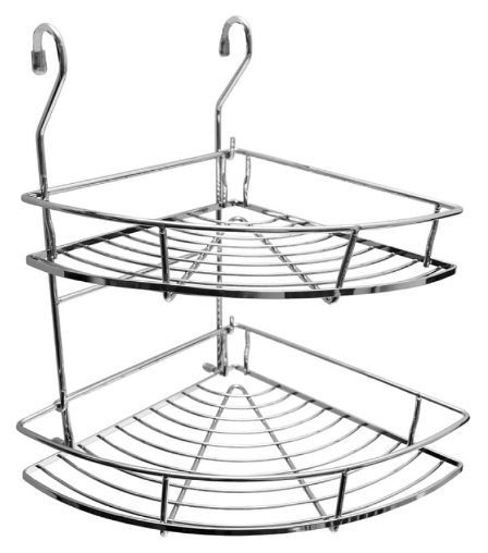 Sakura.Полка 2-ая угловая F-623 на рейлинг (АЕ-624) 101093 (13.09.16)