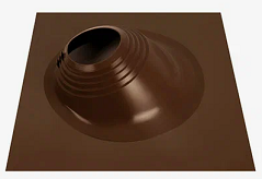 Проходник "Мастер флеш" RES  прямой № 8  коричневый (силикон, 178-330)    *1/10