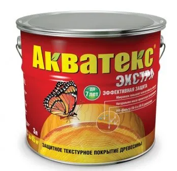 Акватекс-Экстра (текстурное покрытие) Орех 2,7 л 