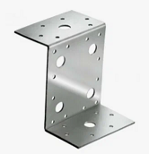 35*70*55*2,0мм Уголок крепежный, Z-образный, оцинкованный (100) МК