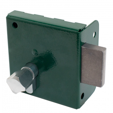 Замок накладной ЗН 1-1 зеленый Птимаш 