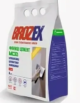 Смесь шпаклевочная "Brozex WR 75 Финиш Цемент " 4,0 кг (бывш.ШС-35) (ЗССС) *5/150