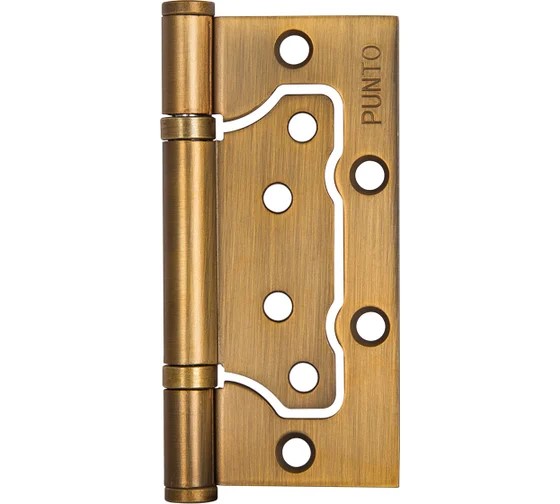 Петля универсальная без врезки 200-2B 100x2,5 CF (кофе)