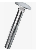 8,0 х 20  Болт мебельный с квадратным подголовком, цинк DIN 603