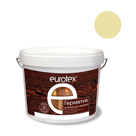 Герметик шовный для дерева Еurotex Сосна 3 кг (Москва) *1