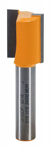 Фреза по дереву пазовая прямая ф16х19 твердосплав ц/хв 8 ЭНКОР бокс